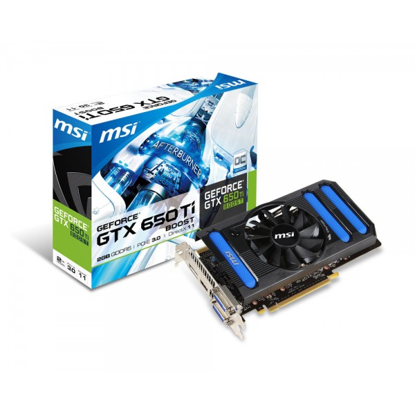 MSI GeForce GTX650 Ti Boost OC 2GB